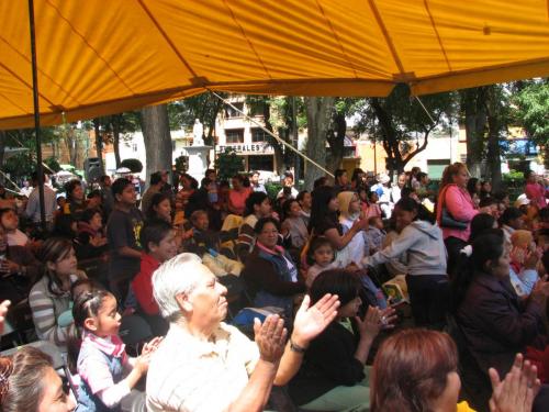A cuadros - público